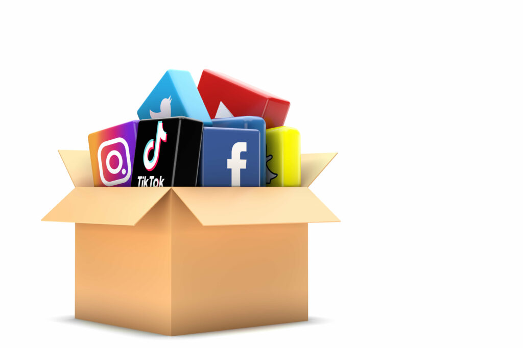 marketing websites social media