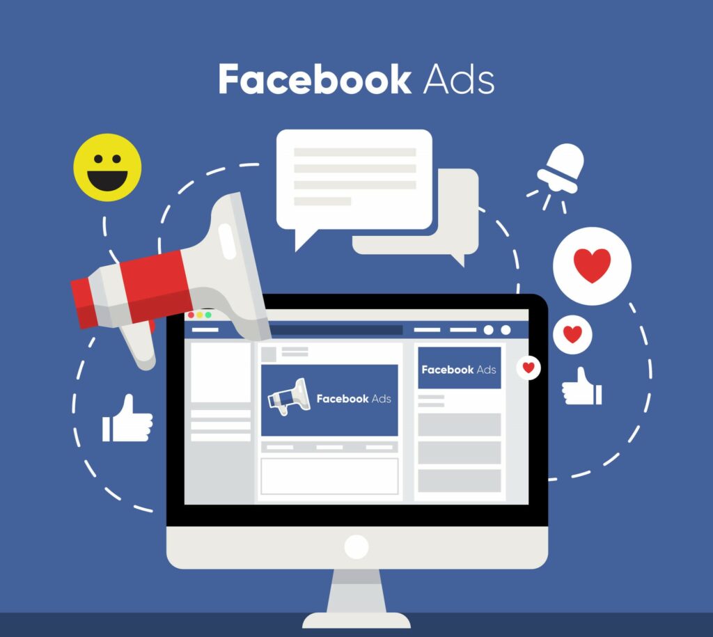 facebook ads vector